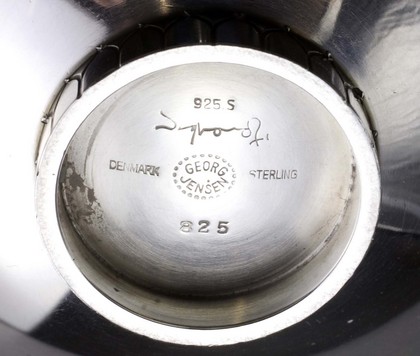 Georg Jensen Sterling Silver Dish and Cup - Sigvard Bernadotte